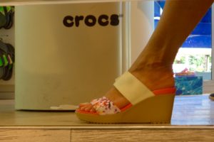 Crocs and fashion actually intersect in France.