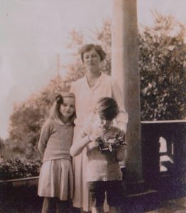 Mercia Anderson raised her twins Margaret and Charles, and their older sister, in Bellevue during the 1930s. Photo: Anthea Hoey