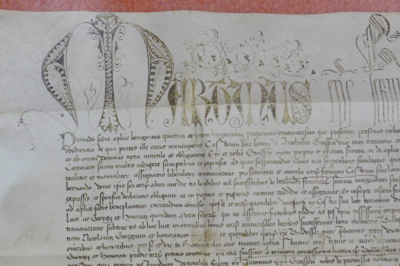 Grimaldi parchment 1381