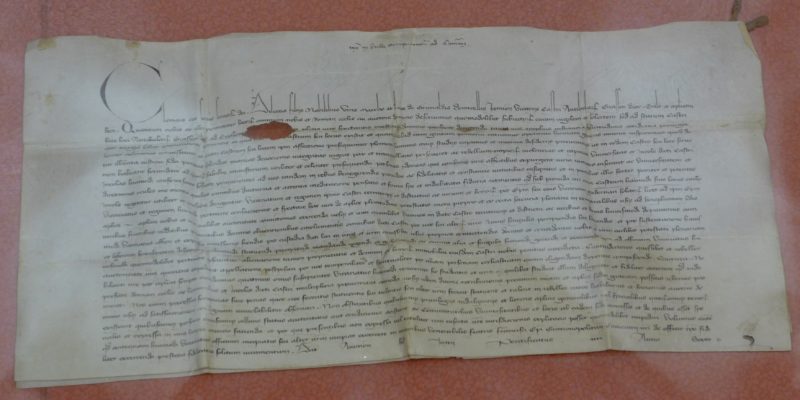 Grimaldi parchment 1384