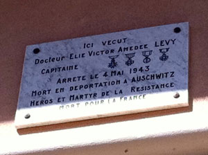 The memory of Dr. Elie Lévy hovers silently on Avenue Foch.