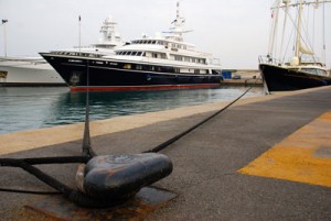 Antibes’ Port Vauban attracts jaw-dropping yachts.