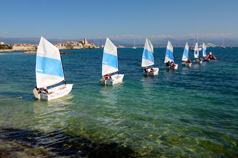 France's Remaining Optimist: Sailing in Antibes